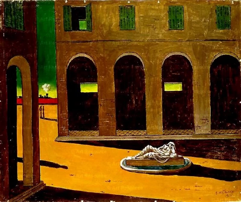 Giorgio De Chirico - 144, Piazza Italia, 1912